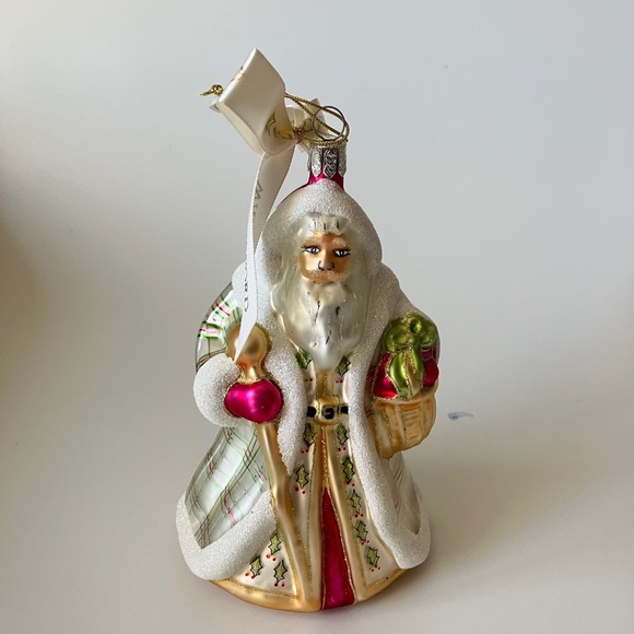 Vintage Waterford Holiday Heirloom Ornament: Limited Edition, Old World Santa - Picture 6 of 15